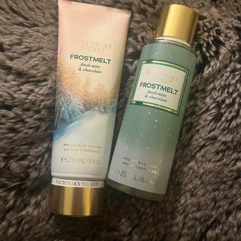 VICTORIA’S SECRET PINK FROSTMELT MIST SPRAY & BODY LOTION